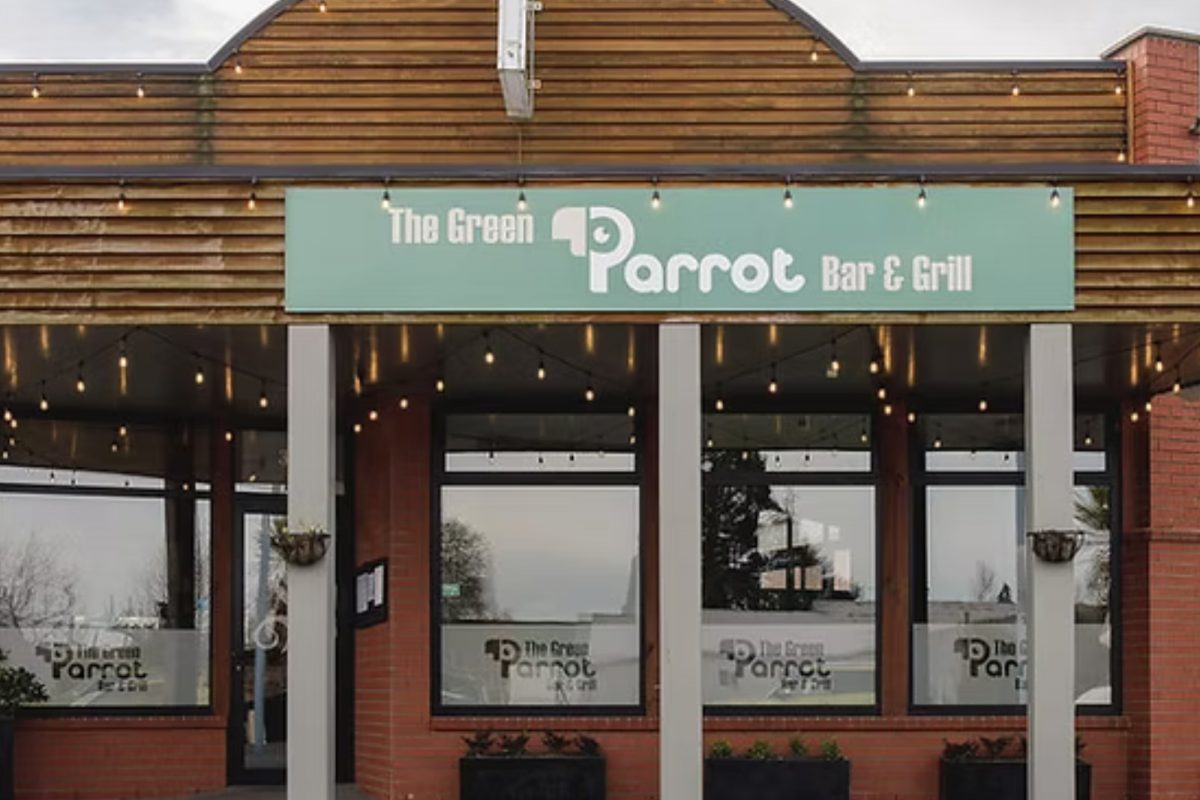 The Green Parrot Bar & Grill in Methven.